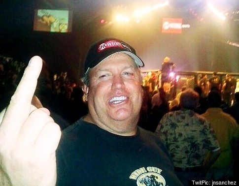 Rex Ryan flips the bird