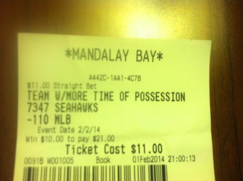 Seattle Wins Time of Possession