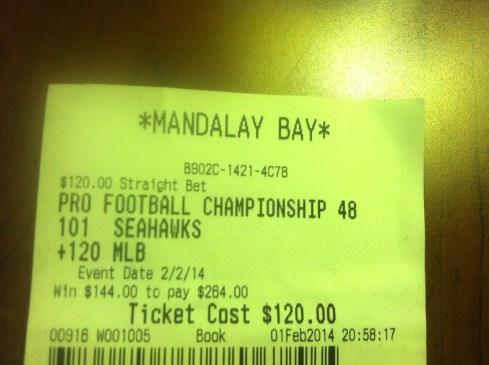 Seattle to Win the Super Bowl