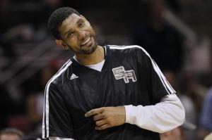 Tim Duncan is all about "this guy, amirite?"